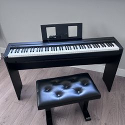 Yamaha P50 Digital Piano and Bench