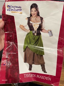 Tavern Maiden Adult Plus Costume