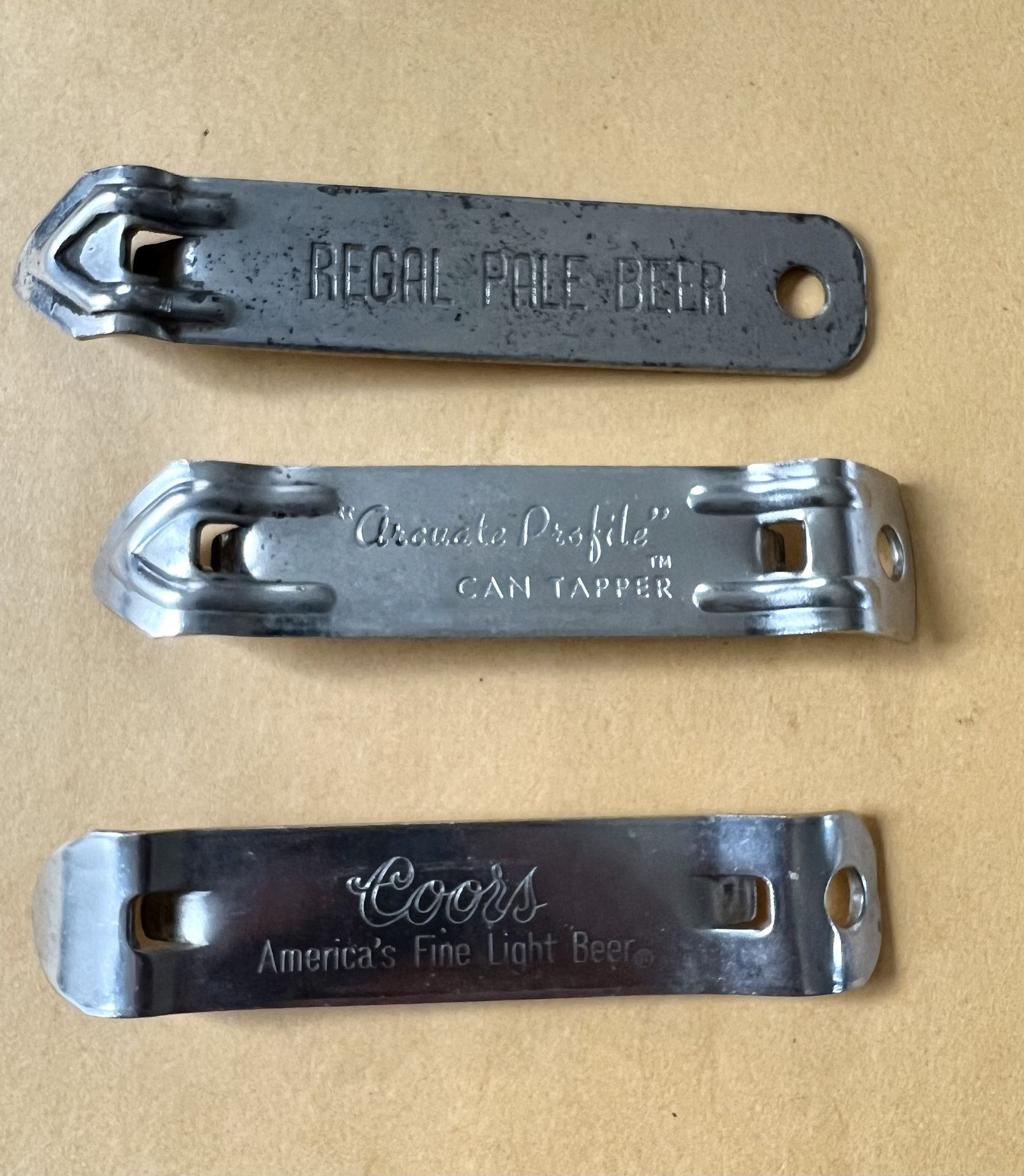 Mid- Century Vintage Can Bottle Openers (3)