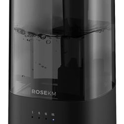 RoseKM Quite Ultrasonic Humidifier, Auto Shut Off, Filter less