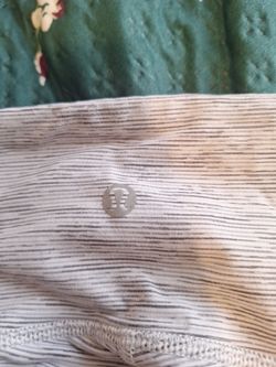 Light Gray High-Waist Seamless lululemon Leggings