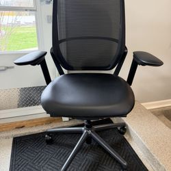 Brand New Black Colamy Mesh Tall Back Ergonomic Office Chair w/Adjustable Arms & Sliding Seat