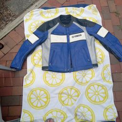 Large Motorcycle Leather Jacket 