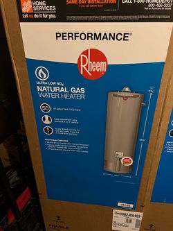 Natural gas  waterheater