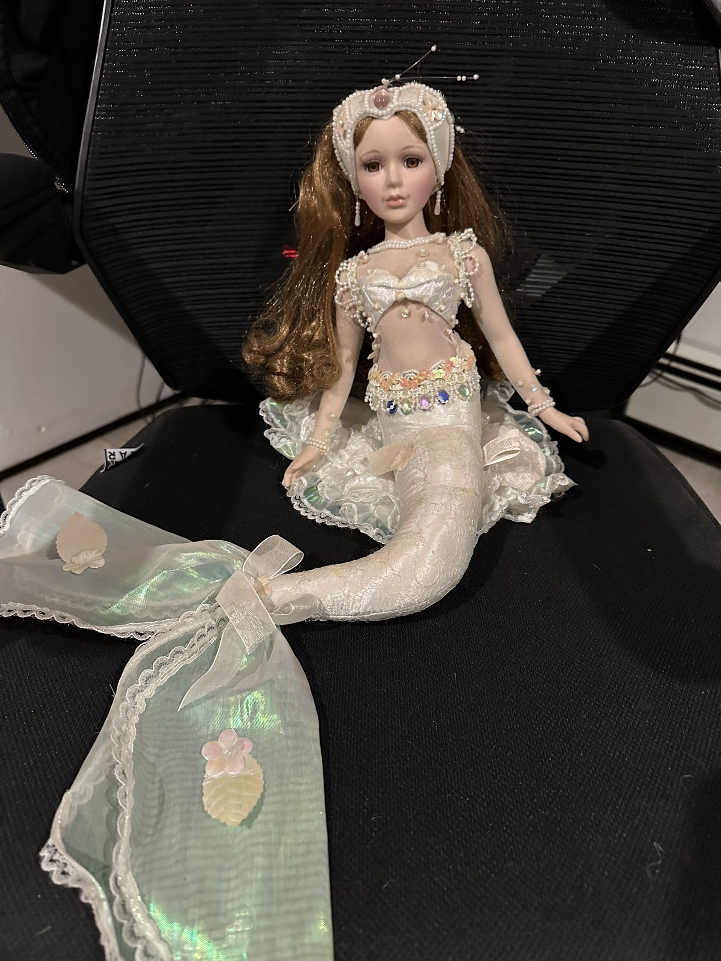 Porcelain Mermaid Doll