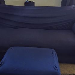 Couch, Love Seat And Ottoman 