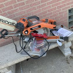 Sliding Compound Miter Saw, 10-In. Blade, 15 Amp Motor, 60-Tooth, Corded Double Bevel Sliding Miter Saw,