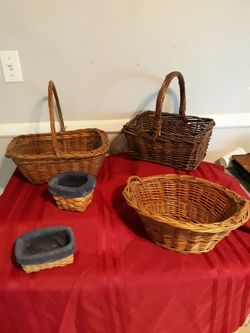 Vintage Basket Lot