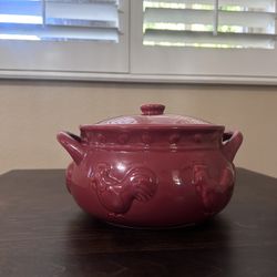 Rooster Design Longaberger Paprika Soup Tureen