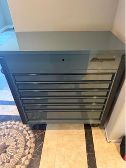 Snap on tool box and tools