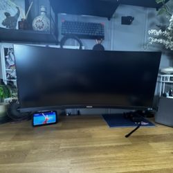 Phillips monitor screen