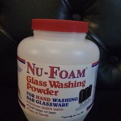Nu-Foam Glass Washing Powder