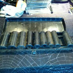 Clausfeld Socket Set. 7/16 To 1 In. -9 Pieces