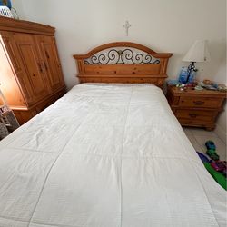 Bedroom Set with Mattress