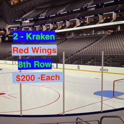 Kraken Red Wings Tickets