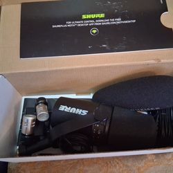Shure microphone