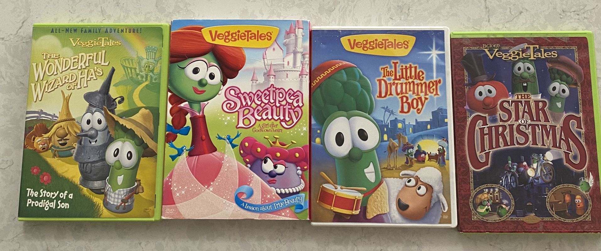 Lot of VeggieTales Movies- DVD