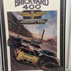 Inaugural Brick yard 400 poster 