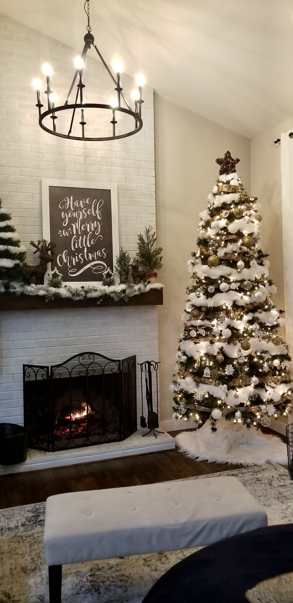 9’ Slim Yuletide Pine Christmas Tree (Hobby Lobby)