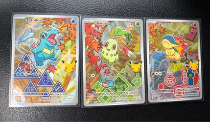 Johto Starters First Partner Series 2