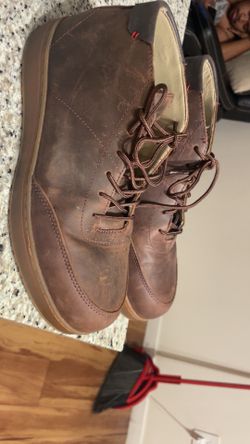 Brown Steel Toe Working Boots
