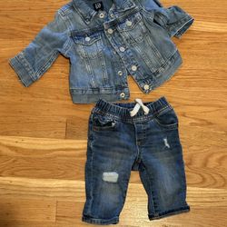 Gap Denim Jacket And Jeans - JEANS SOLD 