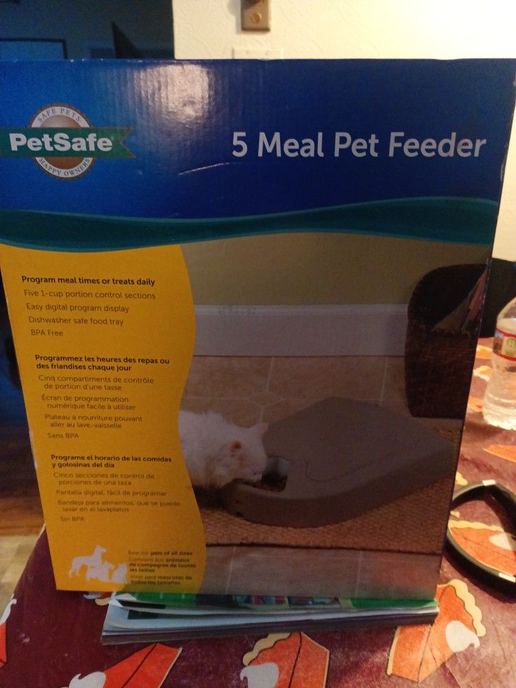 Cat Or Small Dog 5-day Timer Feeder