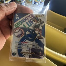 🔥Limited Edition ONE PIECE x LA Dodgers Collaboration Card 🔥