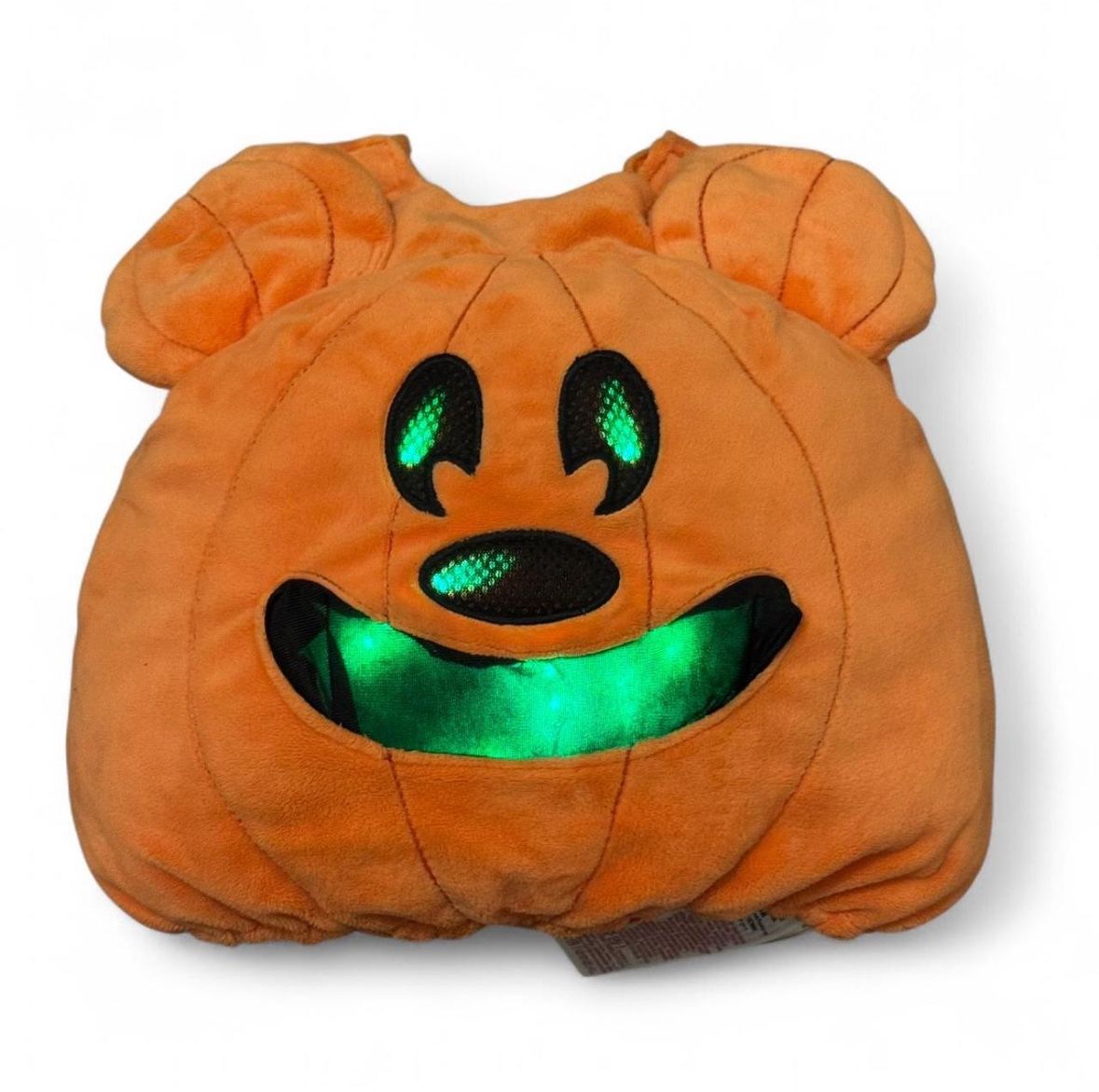 Disney Store Mickey Mouse Pumpkin Halloween Costume Lights Sounds Child Toddler
