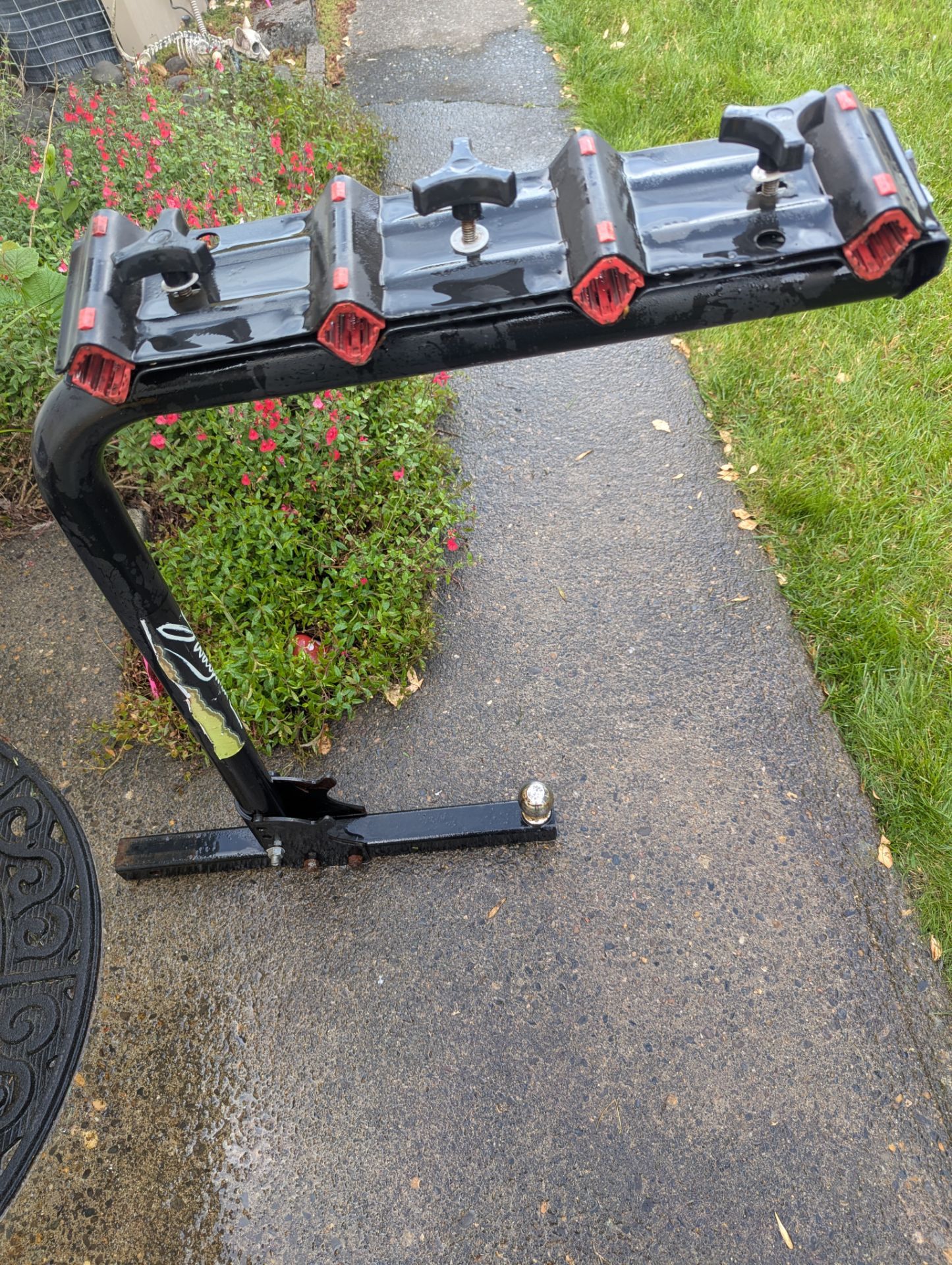 4 bike, hitch mount rack