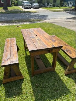 Mesa de patio