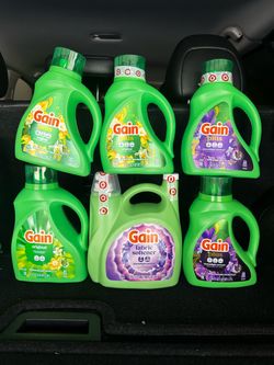 Gain Laundry Detergent & Fabric Softener Bundle
