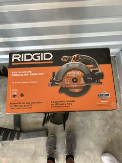 Ridgid 18 Volt Circular Saw Cordless