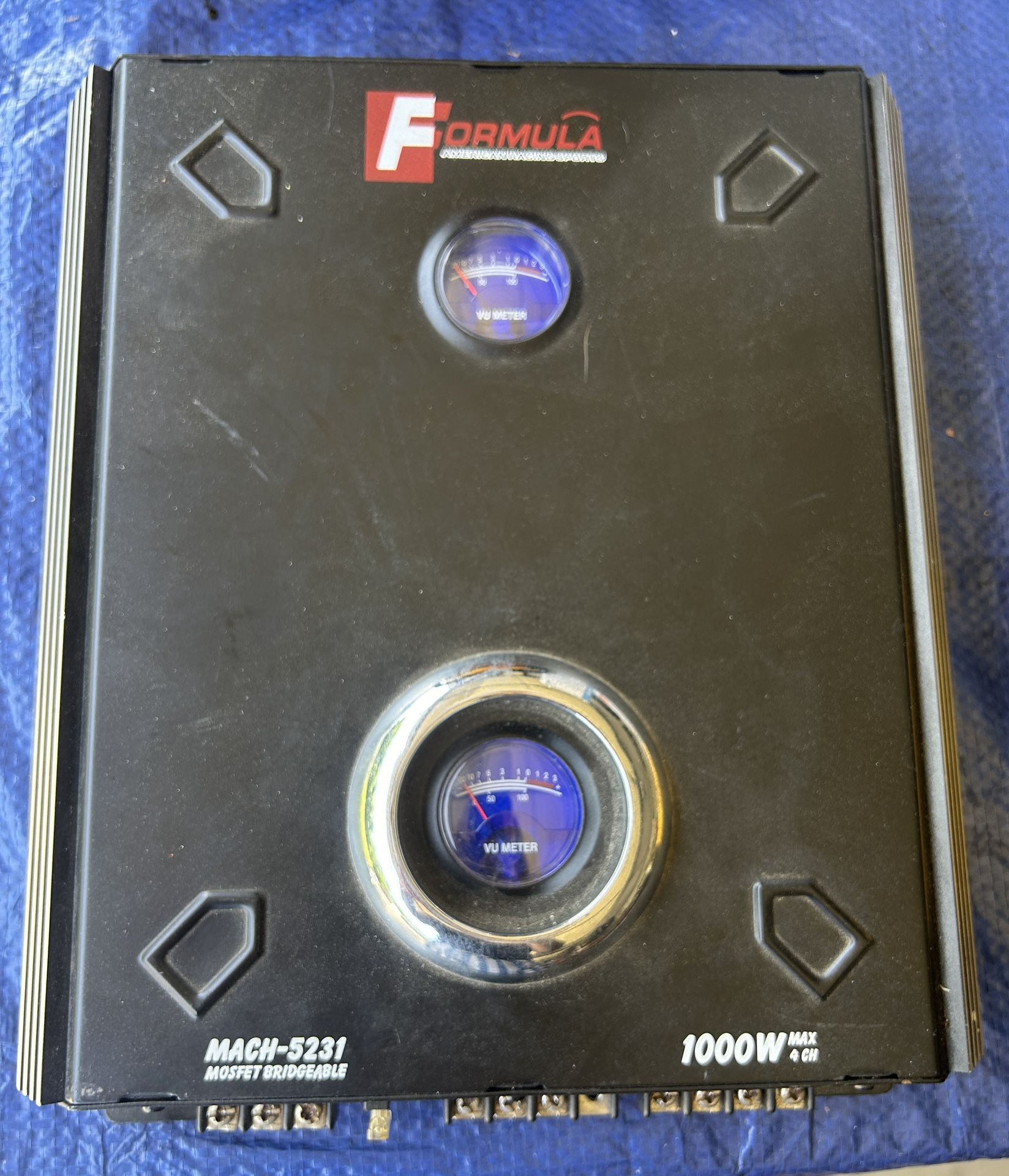 Formula MACH 5(contact info removed)Watt 350RMS 4 Channel Amplifier Car Audio