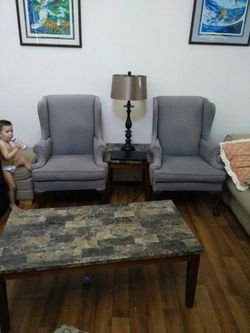 Two Chairs from Hickory Chair Co.