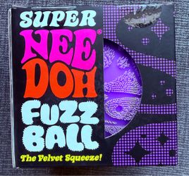 Super Nee Doh Fuzz Ball Stress Toy