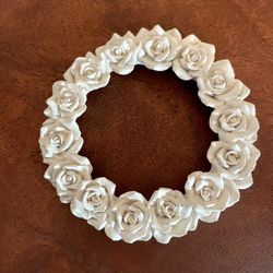 White Roses Candle Jewelry 
