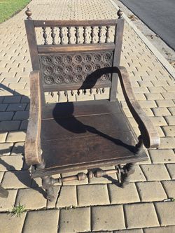 Vintage Wooden Chair 