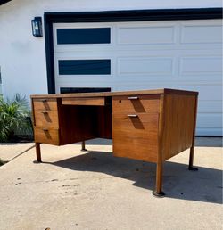 MCM Solid Walnut Desk