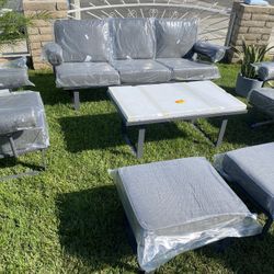 Brand New Patio Set Aluminum Frame 