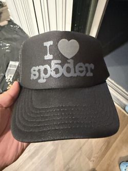 Sp5der Phantom souvenir trucker hat black