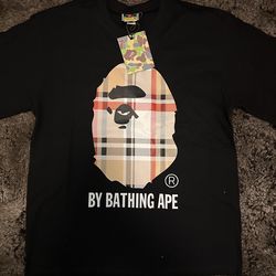 Black Bape x Burberry collab