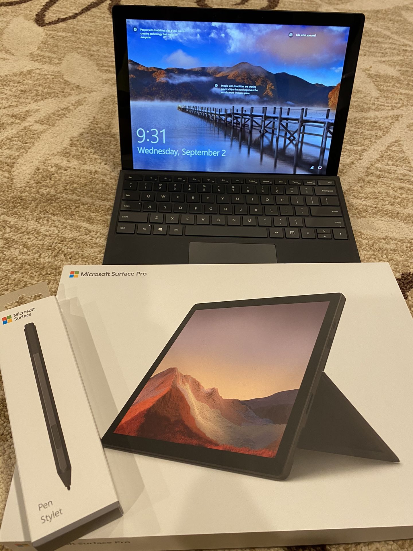 Microsoft surface pro 7