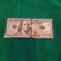 $100 Bill With a Star In very good Condition $150