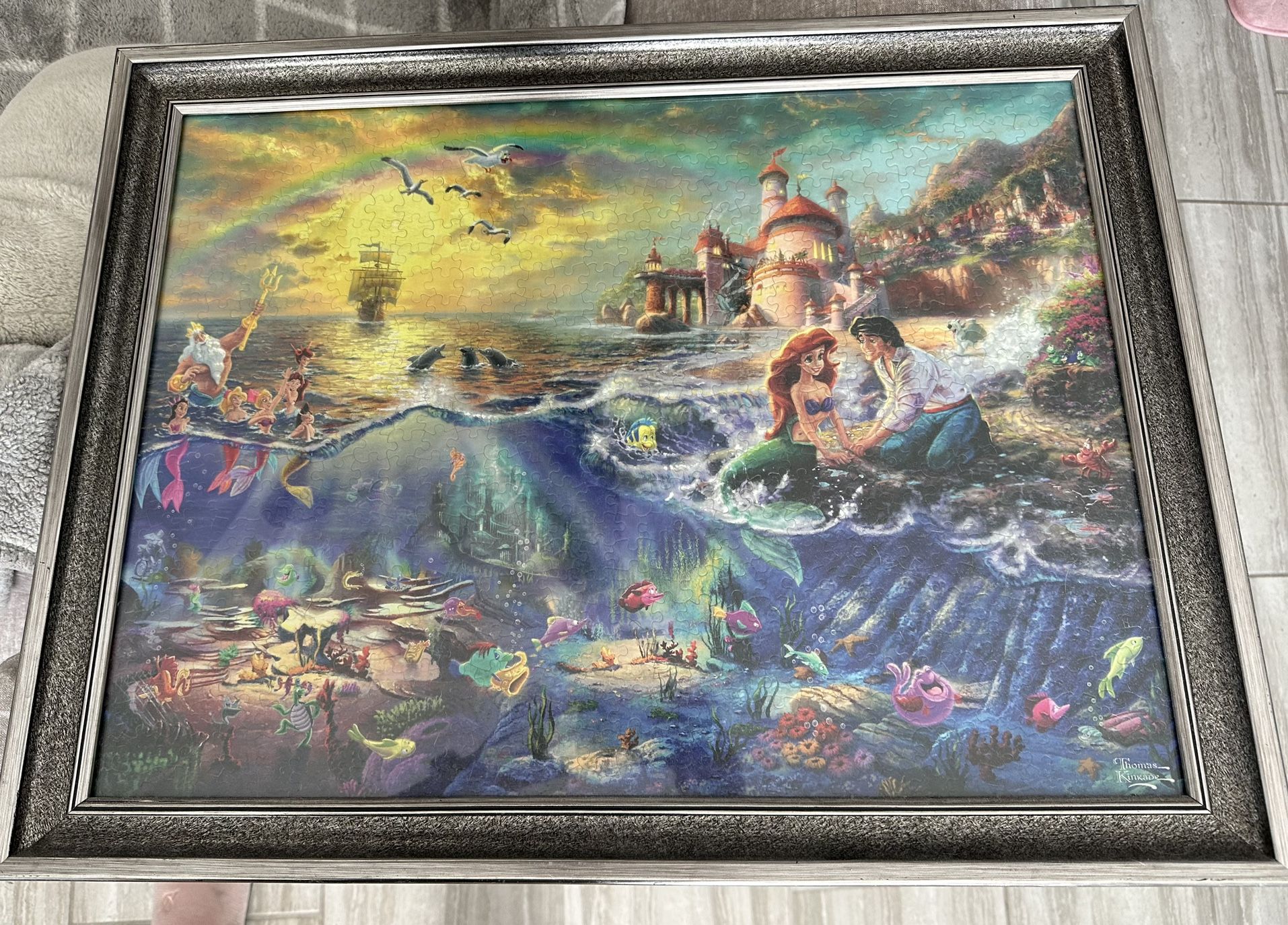 Little Mermaid Framed