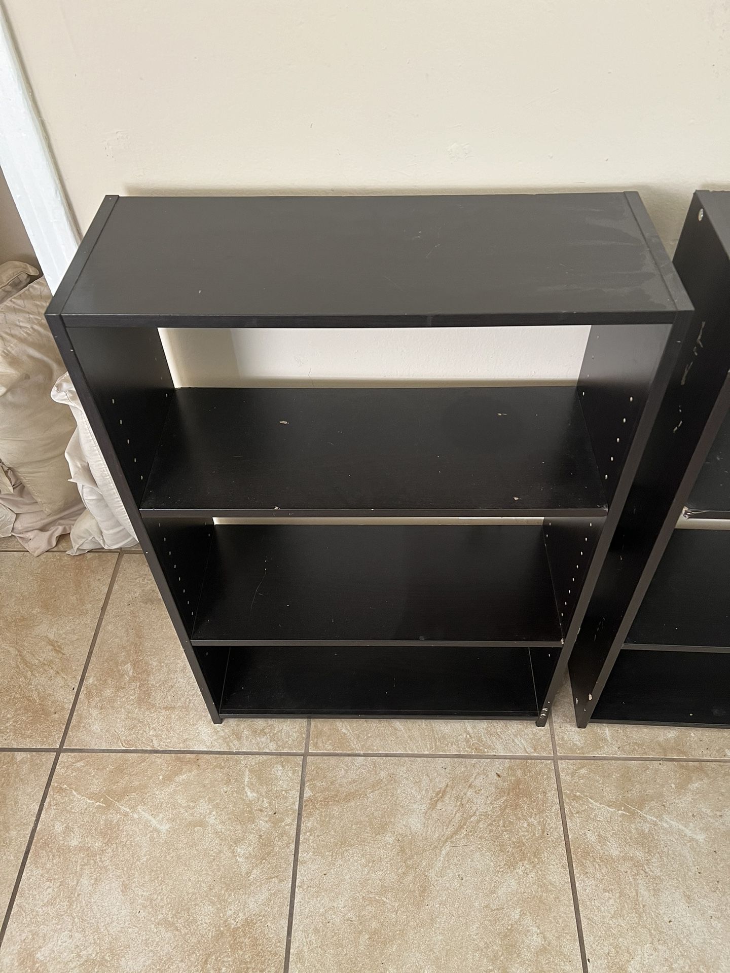 2 Black Shelves 