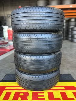 4 Used Tires Dunlop SP Sport Maxx 060 (255/45/20) llantas Usadas 