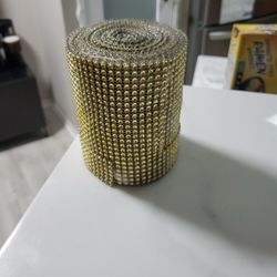 Gold Rhinestone Decor 