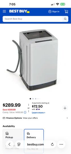 Portable washing machine