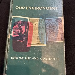 Vintage 1963 Science Book